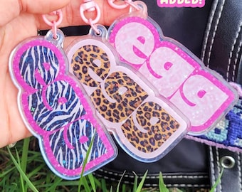 Portachiavi olografico della rivista Gyaru Egg