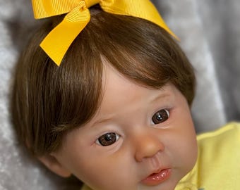 18 Inch Reborn Baby Doll, Realistic Silicone Vinyl, perfect doll
