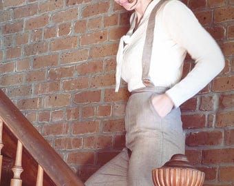 made to measure wool trousers
