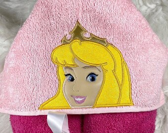 Disney Princess Cinderella Bath Towel/Wash Mitt Set Pink 