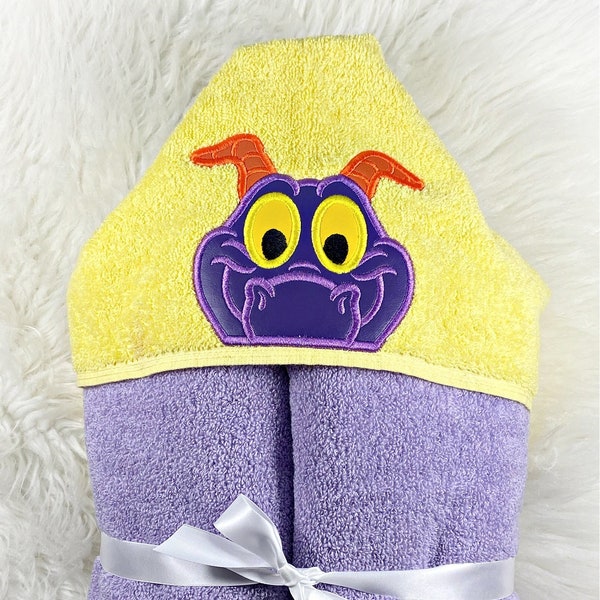 Dragon Hooded Towel Etsy