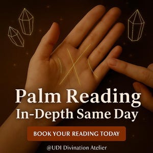 Palm Reading | Intuitive Hand Analysis for Love, Career & Life Path | Psychic Reading + Same Day Delivery | Chakra Bonus PDF