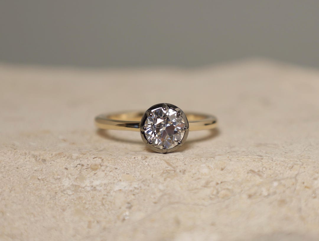 Collet Ring - Etsy