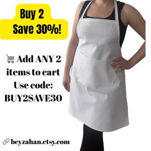Handmade Waterproof Apron: Colorful Patterned Kitchen Cooking Apron