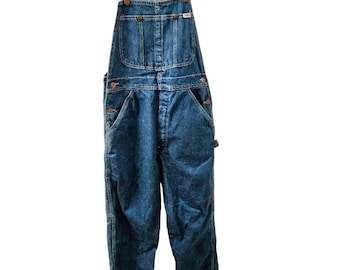 Deadstock Pointer Hickory Denim Work Overalls Railroad Carpenter