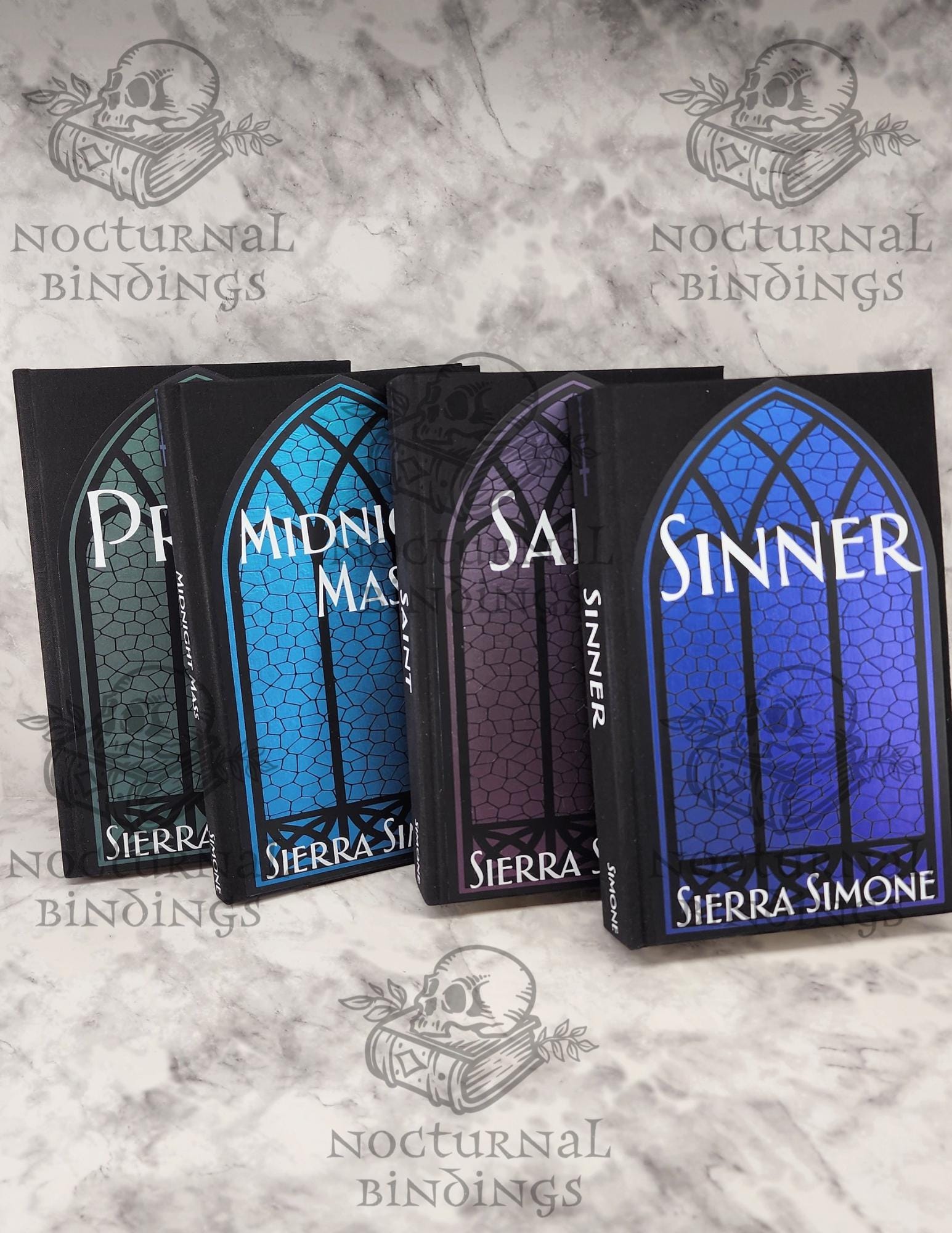 Priest Series - Nocturnal Bindings Collector Edition Handbound Dark Romance Rebind Set