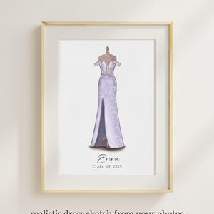 Custom Dress Sketch - Etsy