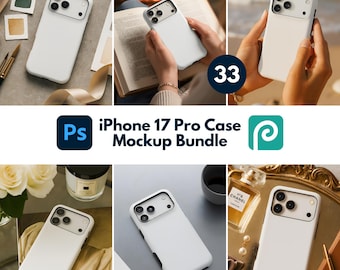 iPhone 18 Pro Phone Case Mockup Bundle, iPhone Case Mockup Bundle, iPhone Mockup Bundle, Full Shop Phone Case Mockup Collection