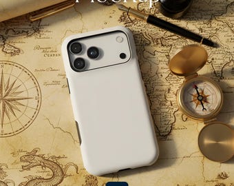 iPhone 17 Pro Phone Case Mockup, Tough Case Mockup, iPhone Case Mockup, Smart Object PSD Phone Case Mock Up