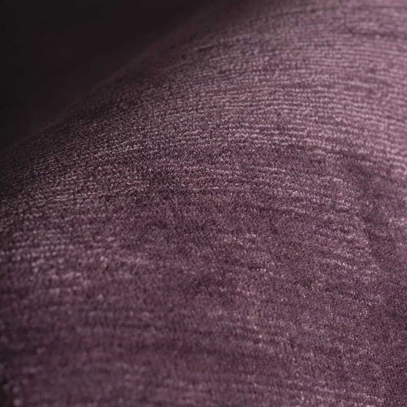 Hand-Tufted Wool Area Rug | Solid Deep Purple Color Area Carpet For Bedroom | Living Room | Hallway | Guestroom Plum Area Rug 8x10 By Heritage Tufts