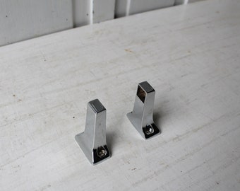 Vintage Wall Mount Chrome Towel Bar Replacement Brackets (Brackets Only No Bar) - Taiwan