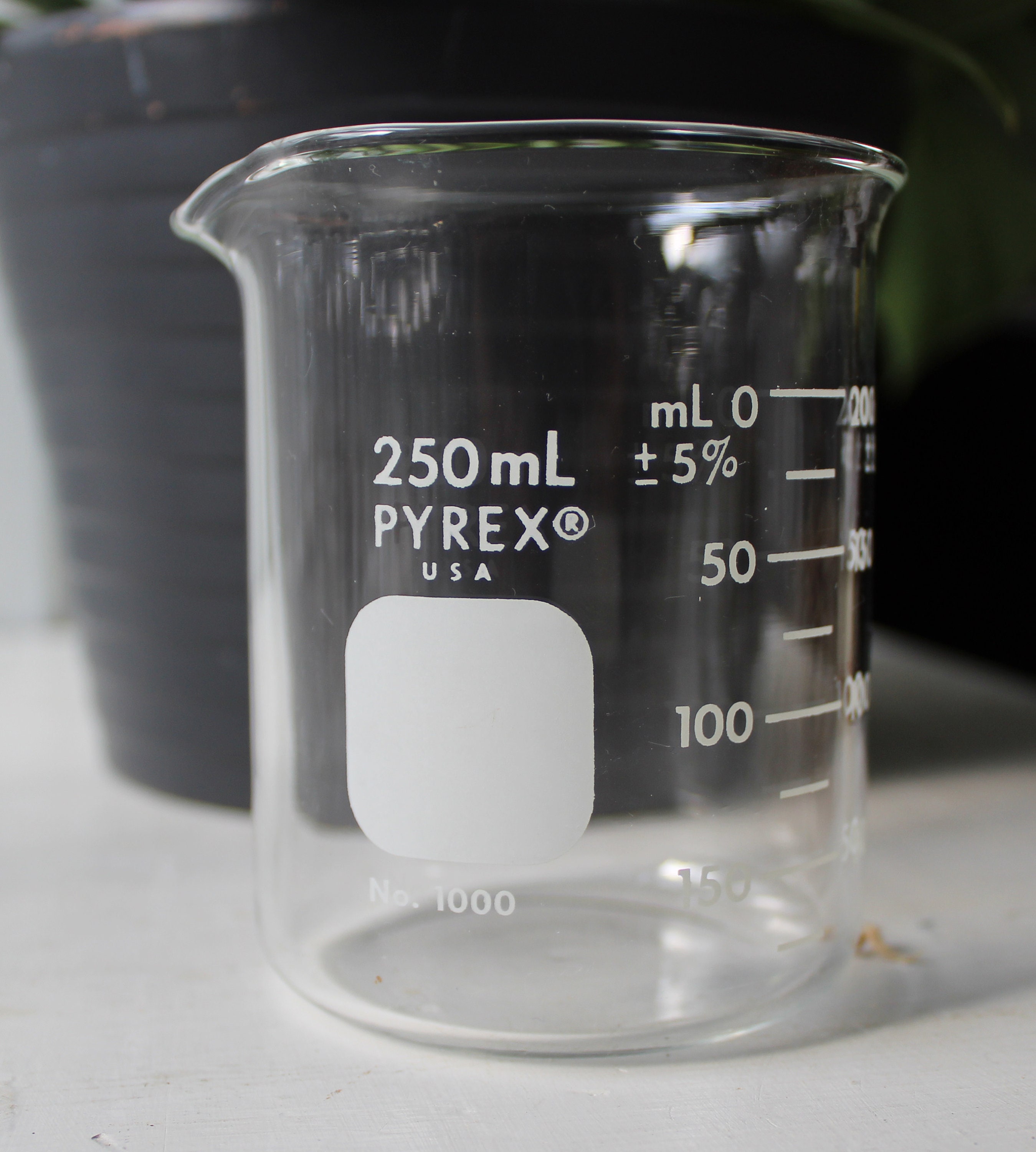 Pyrex Beake Vintage Pyrex Beaker 250 Ml – DIY Terrarium, Propagation Vase - Etsy