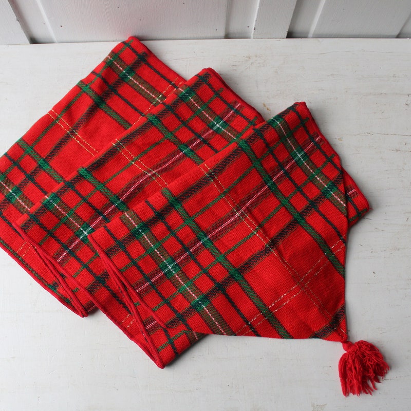Tait Modern Tartan Table Runner - Cotton table runner
