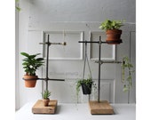 ONE Lab Stand Plant Test Tube Holder - Propagation Vase - 20 quot Tall Plant Stand Display - Indoor Planter - Qty Avail Ready to Ship