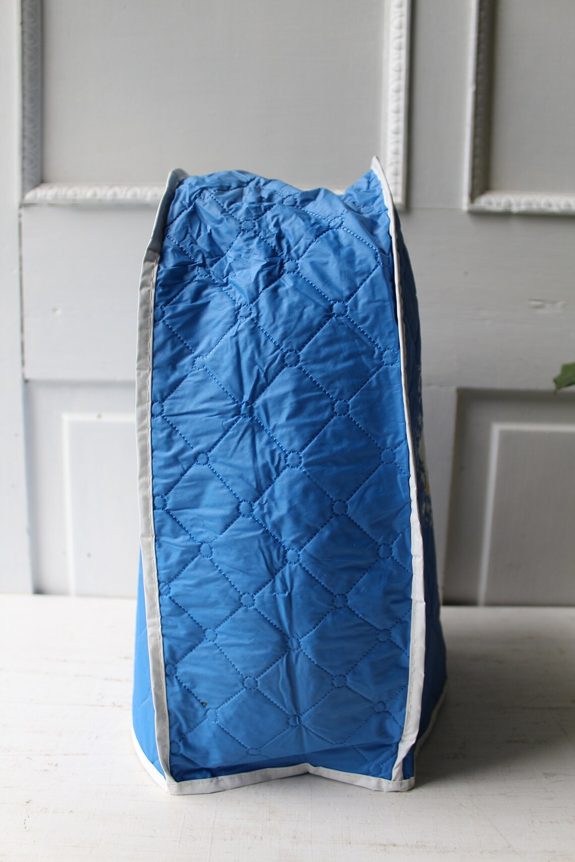Vintage Blender Quilted Vinyl Dust Cover Blue With Duck / Etsy