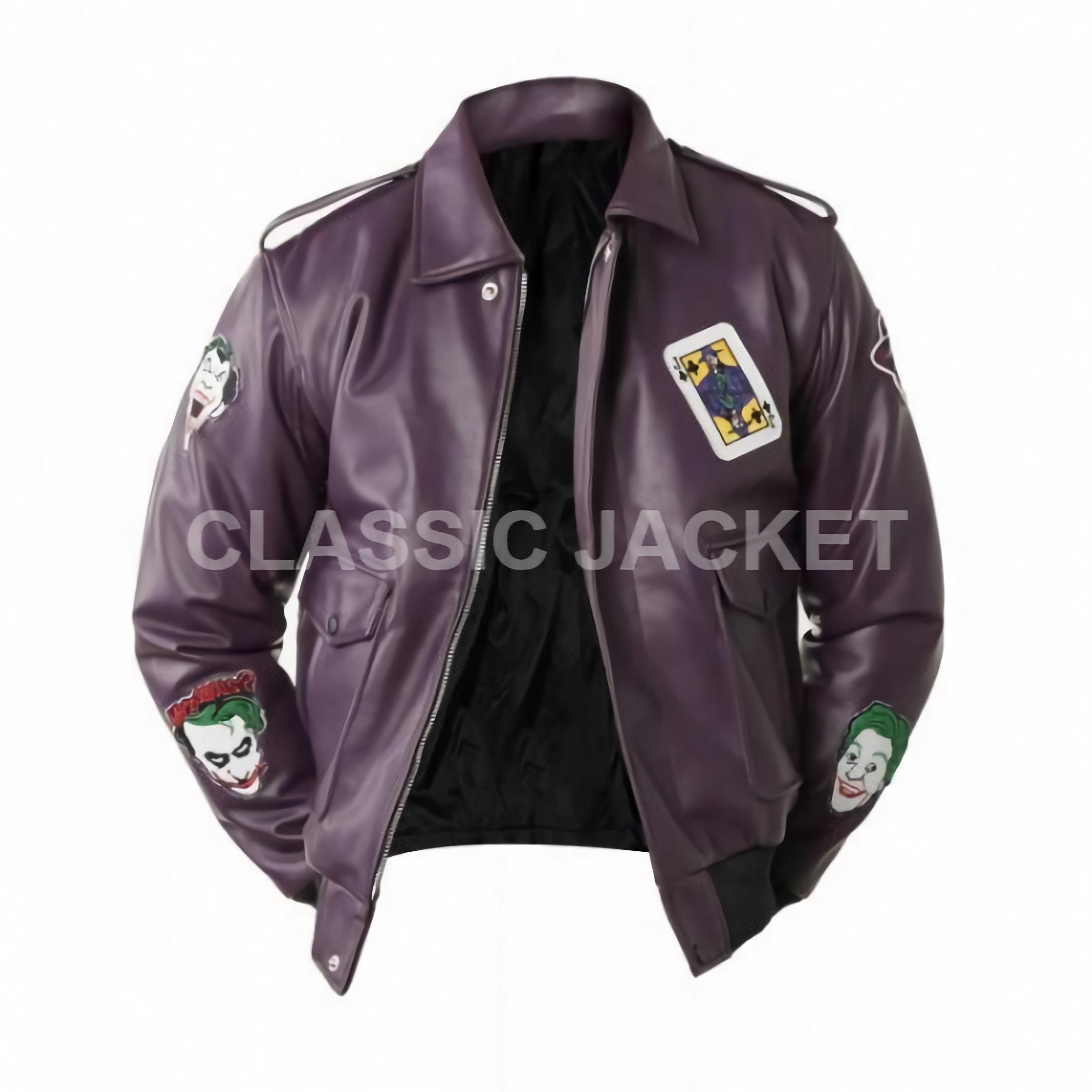 【JOKER】スクーカム Light Varsity Jacket OVO x Batman The Joker Split Varsity Jacket Black Men's - SS26 - US
