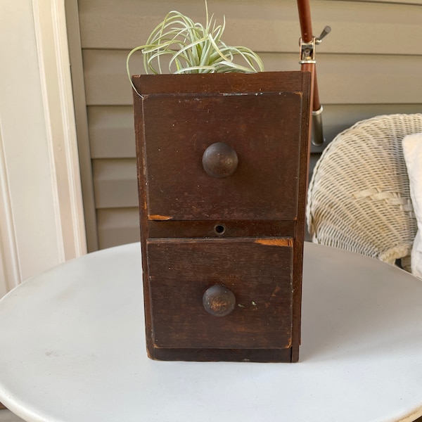 Antique Sewing Machine Drawers Early 1900's Treadle Sewing Machine Drawers, Rustic Decor and Storage #1