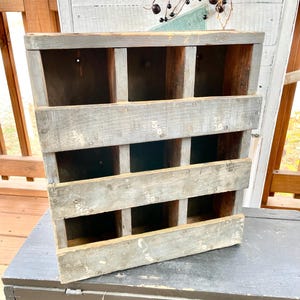 Vintage General Store Hardware Cubby, Hardware Organization, Old Mercantile Display Piece