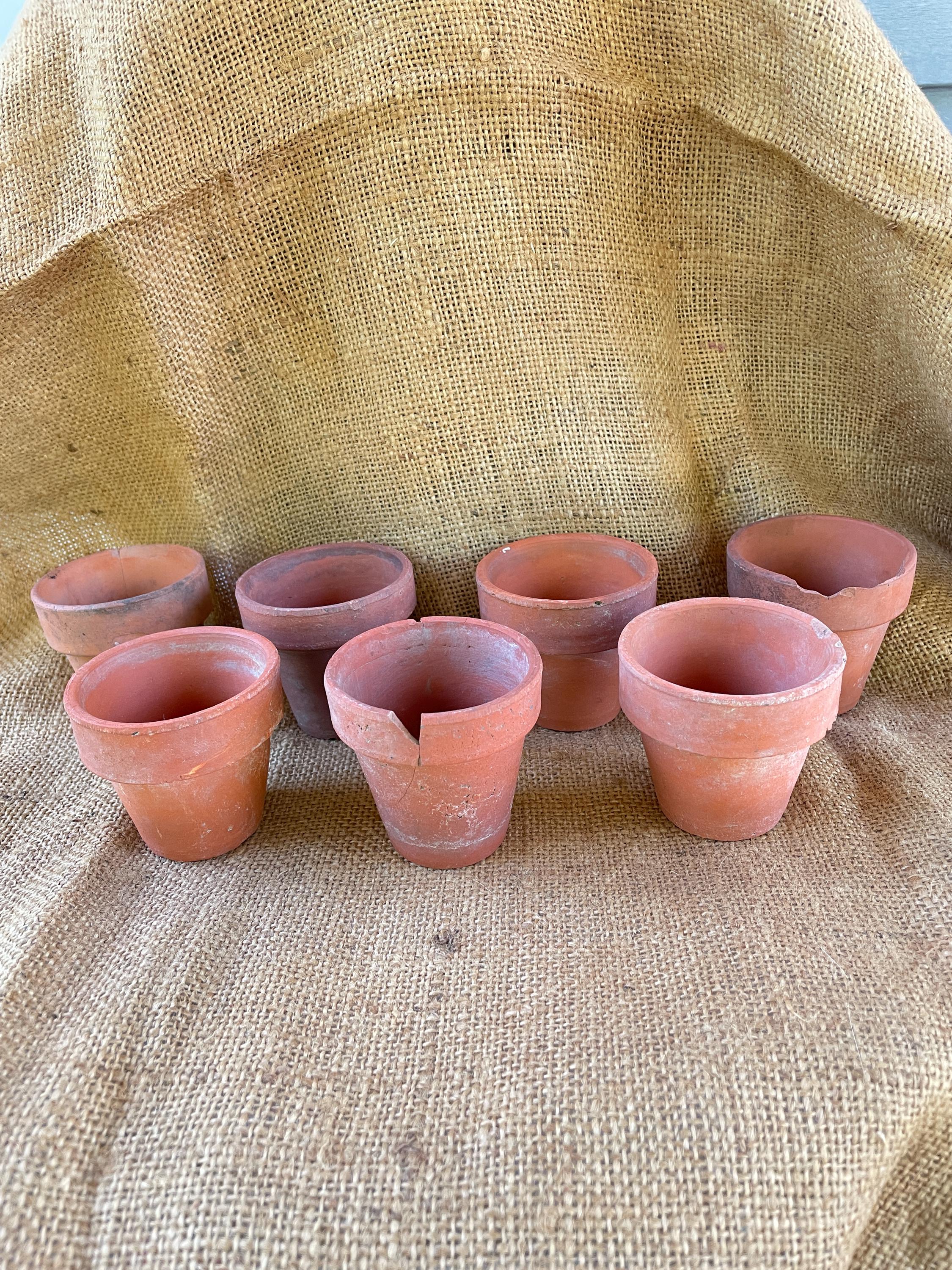 Tiny Terracotta Pot - Etsy