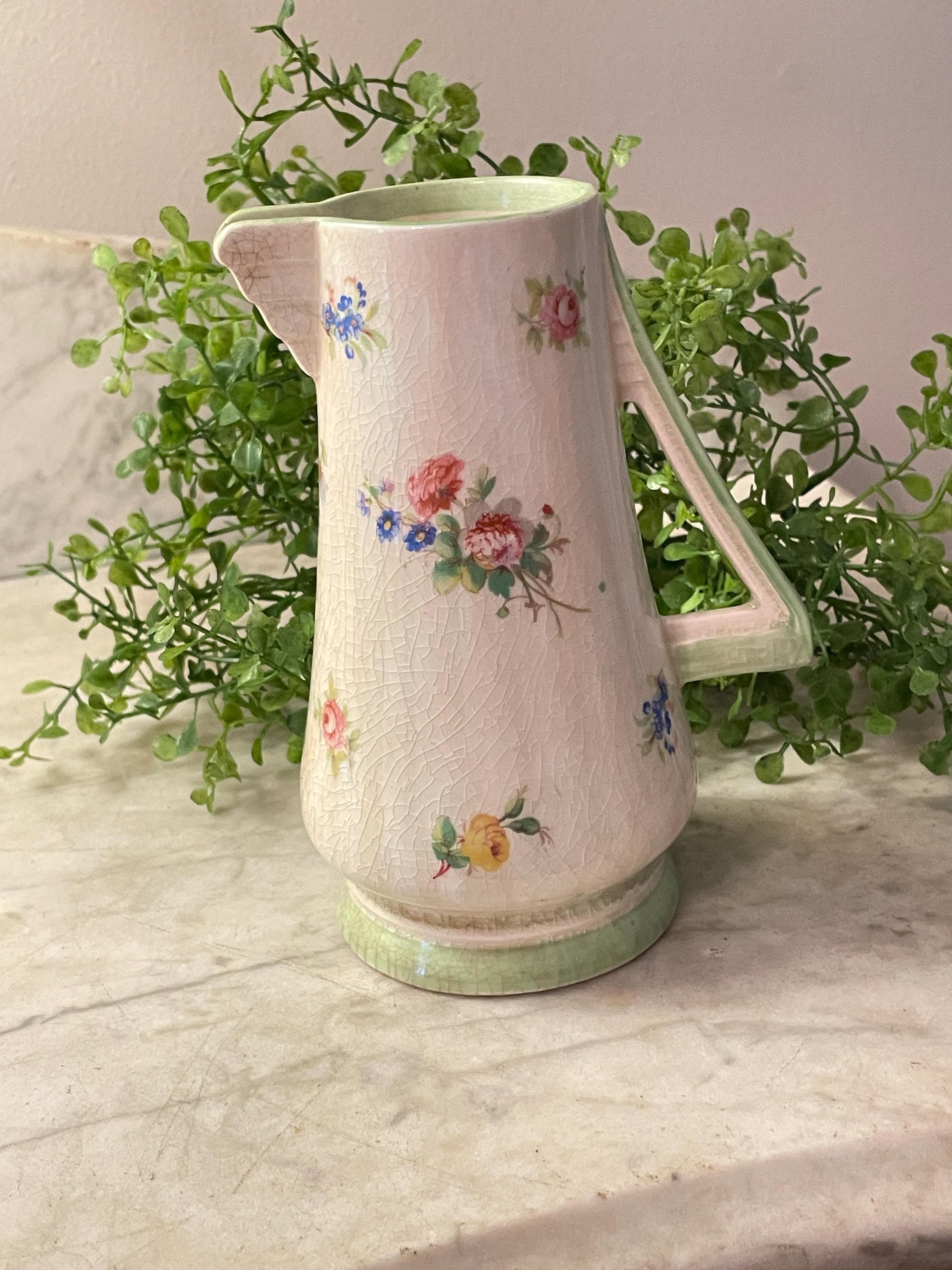 Antique Milk Pitcher - Etsy