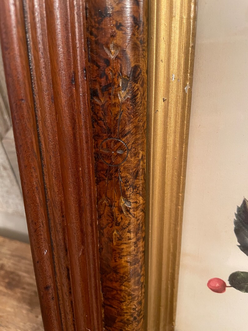 Antique Mahogany Victorian Picture Frame Late 1800's to Etsy