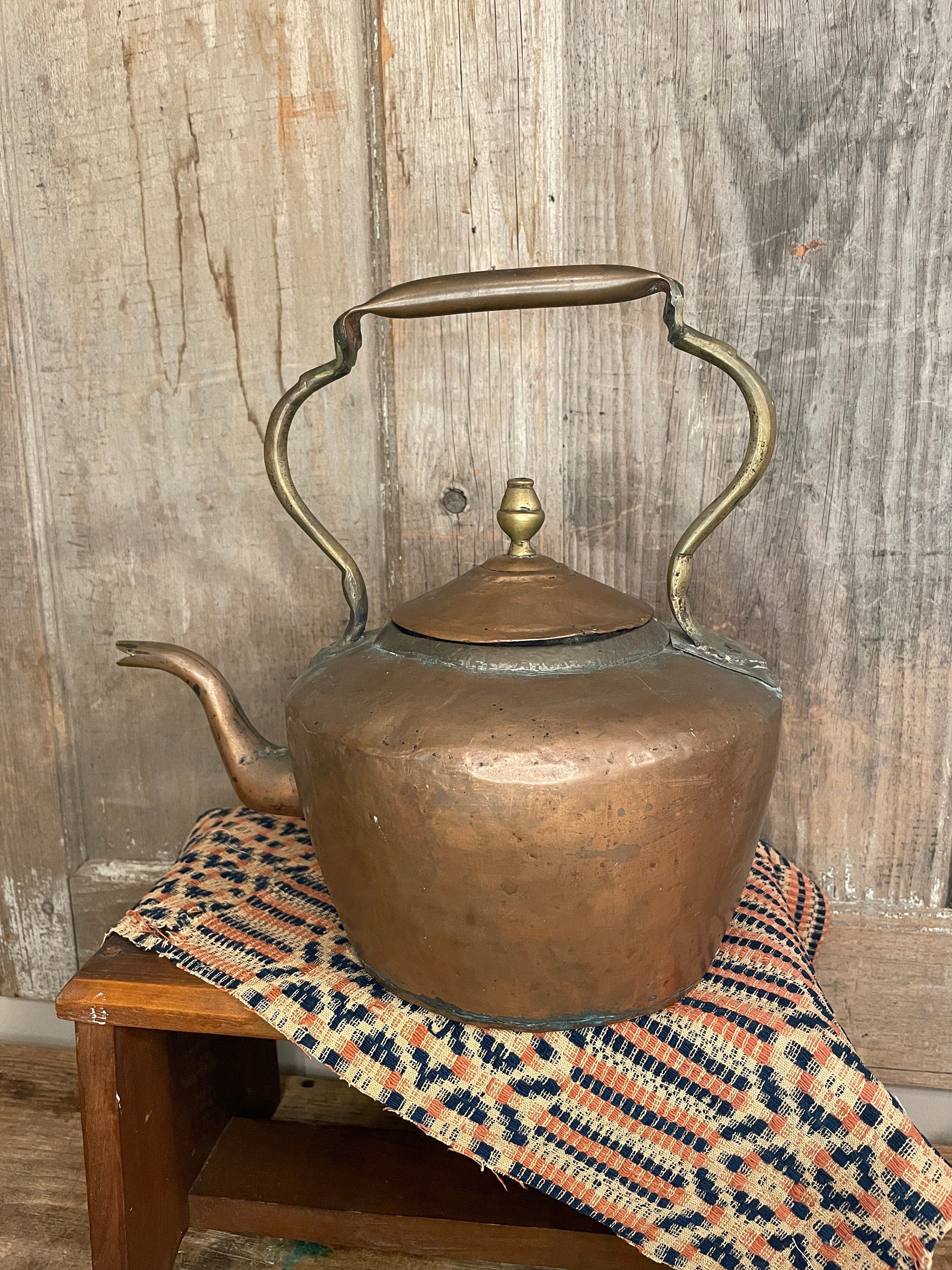 銅器　茶托 Amazon.com | DEMMEX 1mm Thick Hammered Copper Tea Pot Kettle