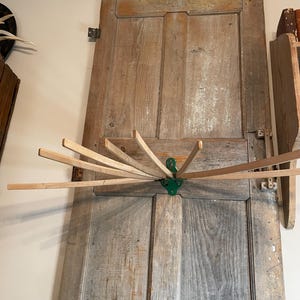 Vintage Laundry Dryer, 1940's or 1950's Wall Mount Folding Laundry ...