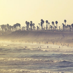 Summer Sunset - California Beach Photo from Huntington Beach, beach photography, beach decor, ocean art, beach house decor, ocean decor