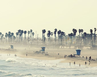 Huntington Beach California 8x12 Photo - Summer Day at the Beach