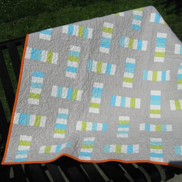 Simple Modern Baby Quilt