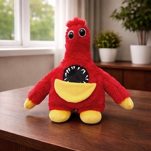 Chum Chompkins Poppy Playtime Plushie, The Prototype Lily Lovebraids Horror Game Inspired Plush Toy,  Gift for Gamers & Collectors