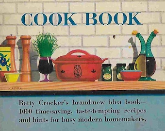 Ricettario vintage di metà secolo di Betty Crocker - Buono e facile