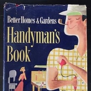 Livre pour homme à tout faire Better Homes and Gardens vintage des années 50 - Bricolage