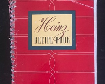 Publicité vintage des années 30 - Livre de cuisine - Livre de recettes Heinz