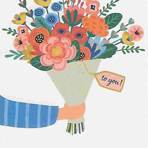 Vintage Unused Greeting Card - Happy Birthday