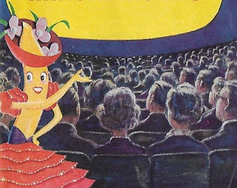 Chiquita Banana Vintage degli anni &#39;50 presenta 18 ricette dai suoi film di un minuto
