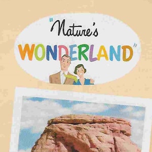 Vintage Midcentury Reiseführer - Nature es Wonderland - Southern & Eastern Utah - Bryce Canyon - Zion Canyon - Zion Canyon