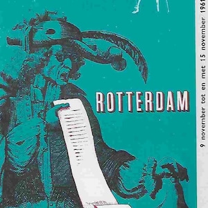 Vintage Midcentury Travel - City Guide - Rotterdam - Holland - Map - Ad