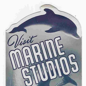 Vintage Midcentury Travel Brochure - Marine Studios - Fort Lauderdale - Florida - USA
