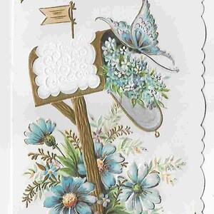 Vintage Midcentury Unused Greeting Card - Get Well
