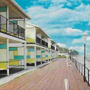 Postal fotográfica vintage sin usar - Hotel Miramar - Santa Bárbara, CA