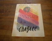 Original Vintage Mid Century Marc Chagall Poster Lithograph - Paris