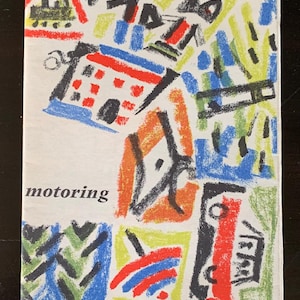Vintage Midcentury Travel Brochure & Map - France - Motoring - Driving