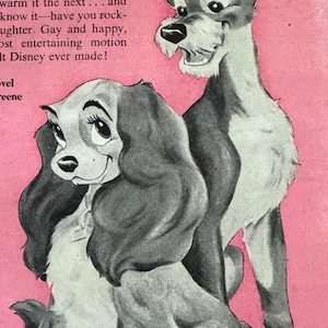 1950s Lady and the Tramp - Etsy