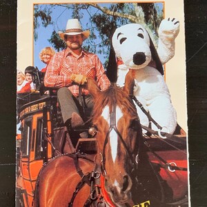 Vintage 1980&#39;s Travel Brochure - Knott&#39;s Berry Farm - California