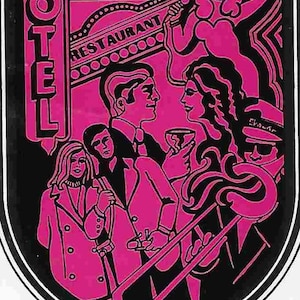 Vintage 1970er Jahre Reisebroschüre - Restaurants & Unterhaltung - New Orleans Louisiana - USA