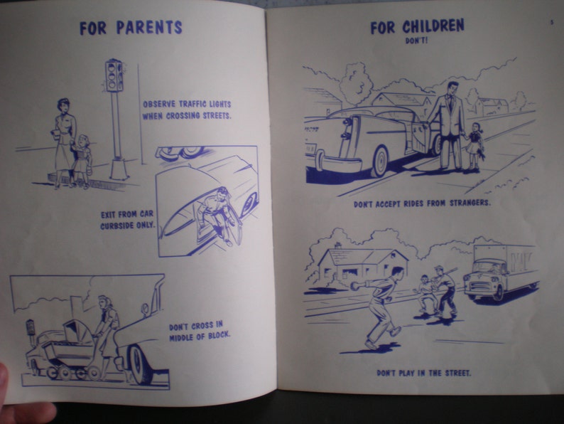 Vintage Mid Century Children's Safety Guide Chicago, IL image 3