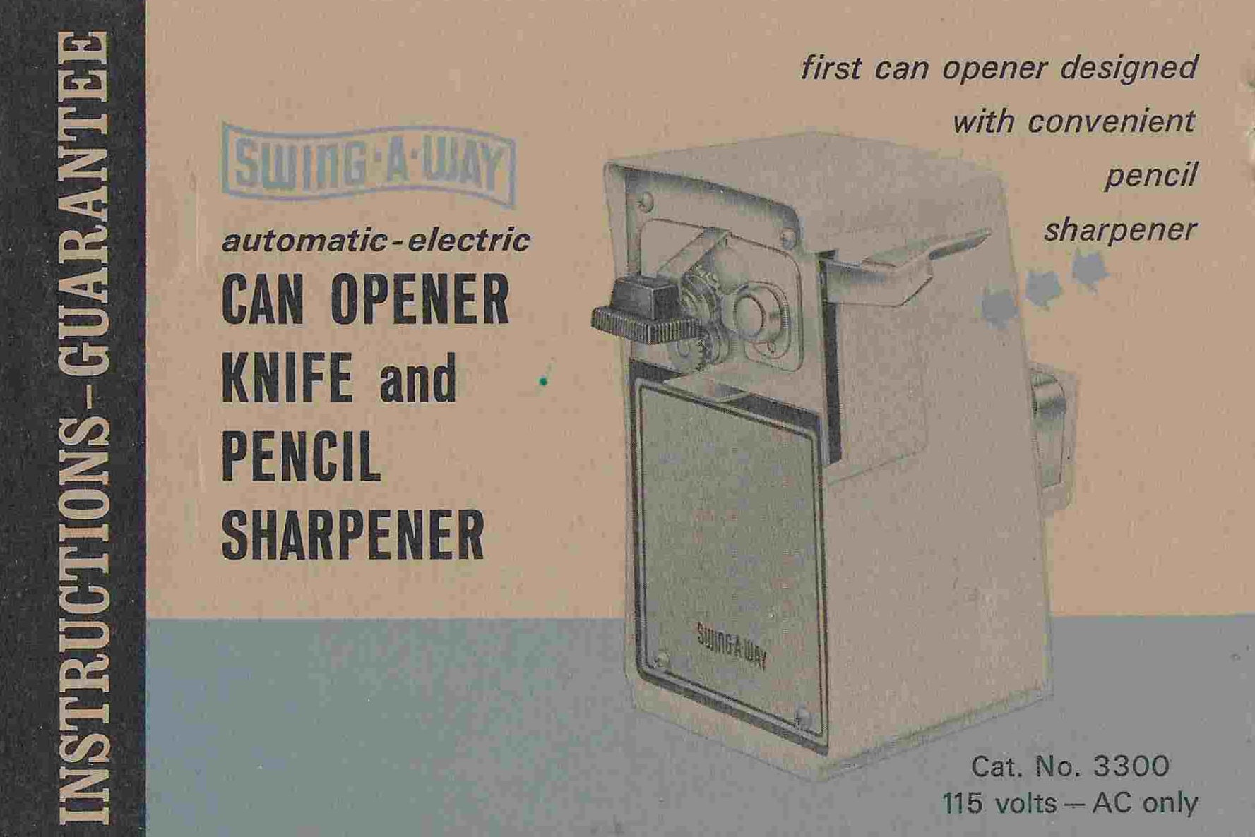 Working 1970s Harvest Gold Sunbeam Total Clean Electric Can Opener,  Goldenrod Can Opener, Gold Sunbeam Can Opener 