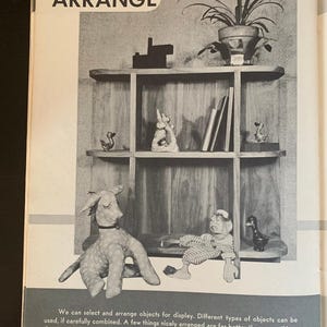 Vintage Midcentury Art Book - New Art Education - The American Crayon Co. - Book 6
