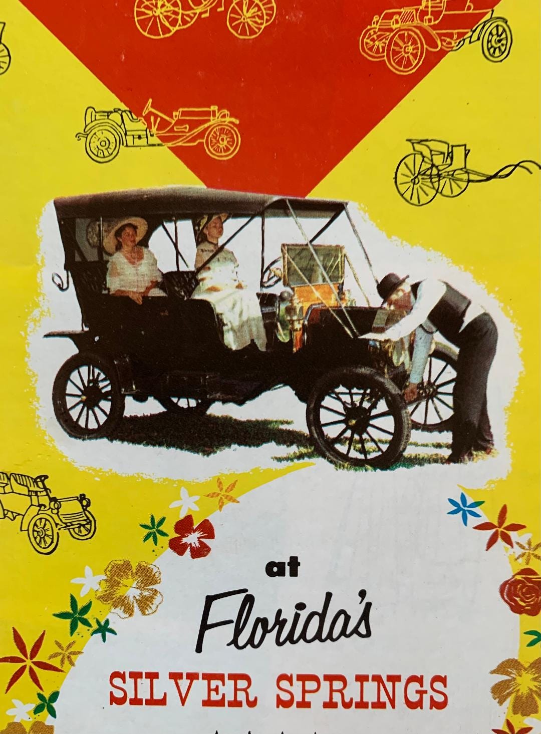 Vintage Midcentury Travel Brochure - Carriage Cavalcade - Silver